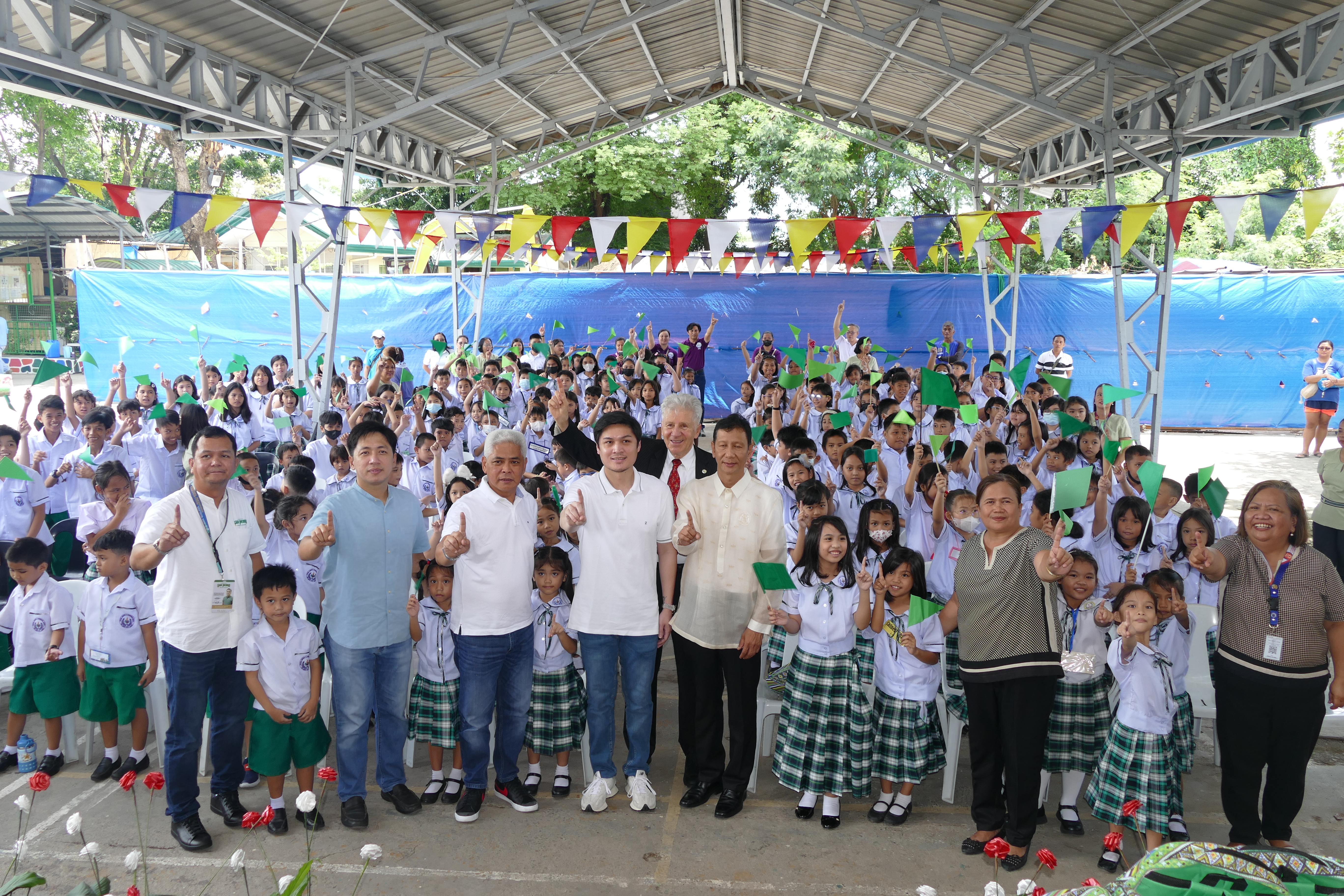 Meeting with the Schools Division Superintendent and City Mayor of San Pedro